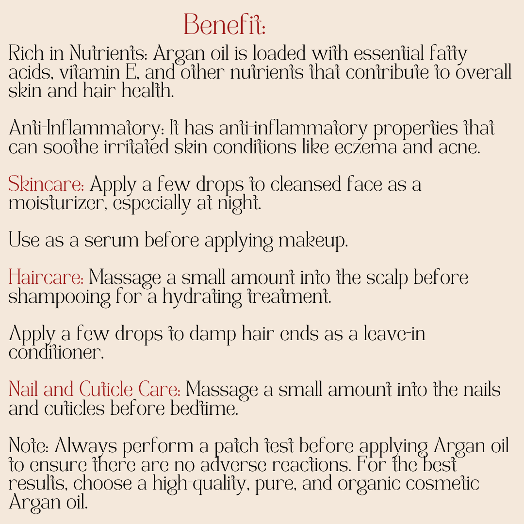 Organic Argan Oil - The Secret to Natural Beauty